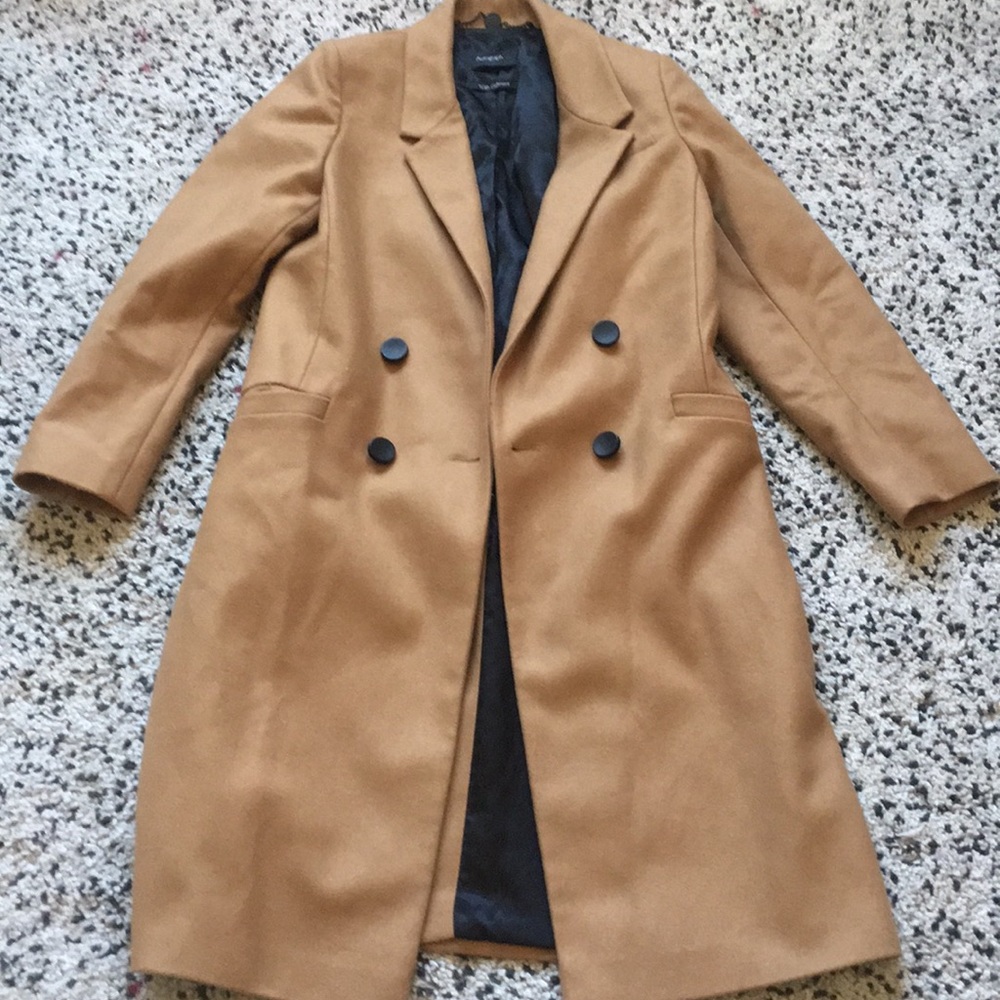 Cashmere blend coat